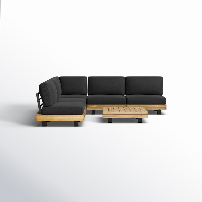 Veridian 5 - Person Patio Conversation Sets with Cushions