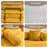 80.5'' Corduroy Convertible Sleeper Sofa-1572896964