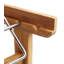 Sammen Outdoor Teak Chaise Lounge