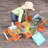 Safari 2-in-1 Ride and Play Ride-On Toy with Animal Sounds and 9 Pieces