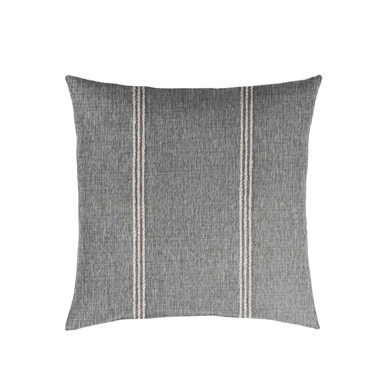 Housse et insert de coussin carré intérieur / extérieur Longen Sunbrella®, H 20 po x l 20 po, Brun clair