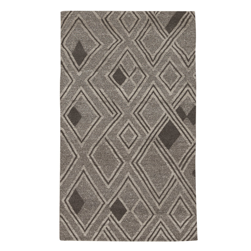 Tapis rectangulaire noué à la main, Rectangle 3 pi x 5 pi 1 po