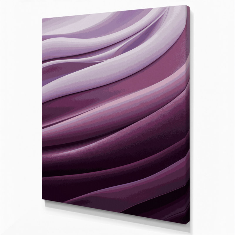 Art abstrait sur toile abstrait mauve 99, H 10 po x l 8 po