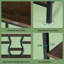 Table de canapé durable, console pratique