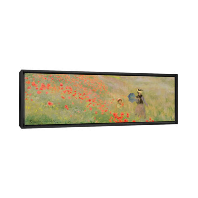 «Wild Poppies Near Argenteuil 1873», impression sur toile