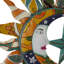 Décoration murale nature en métal Sun-1210870252