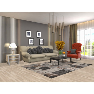 Tapis contemporain contemporain indien