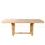 Table de salle à manger extensible avec rallonge amovible et pieds robustes-130146061