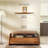 Sephine Modern Curved Floating Wooden Wall Shelves, Decorative Storage Shelf for Kitchen, Bedroom, Living Room, Office.