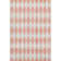 Premium Machine Washable Cerrito AMF578 Salmon Rug