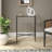 Henley 22'' Glass Top Console Table