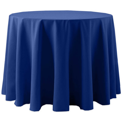 Yasser Khalil Solid Color Round Tablecloth