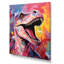 Popart Dino Elegance - dinosaure, art mural-1716825294-1716825295