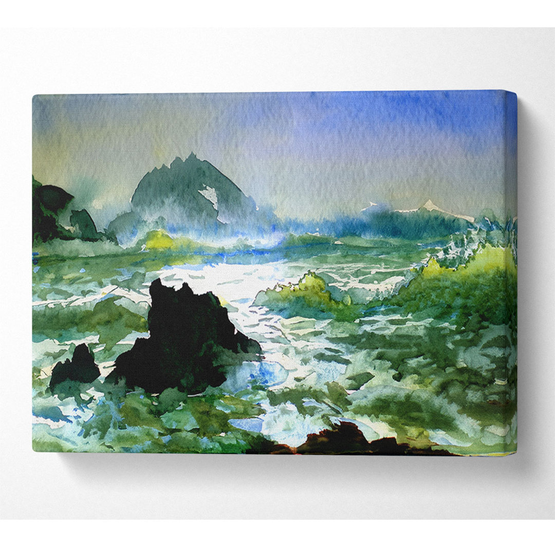 Bierstadt Seal Rock 2 - Wrapped Canvas Art Prints