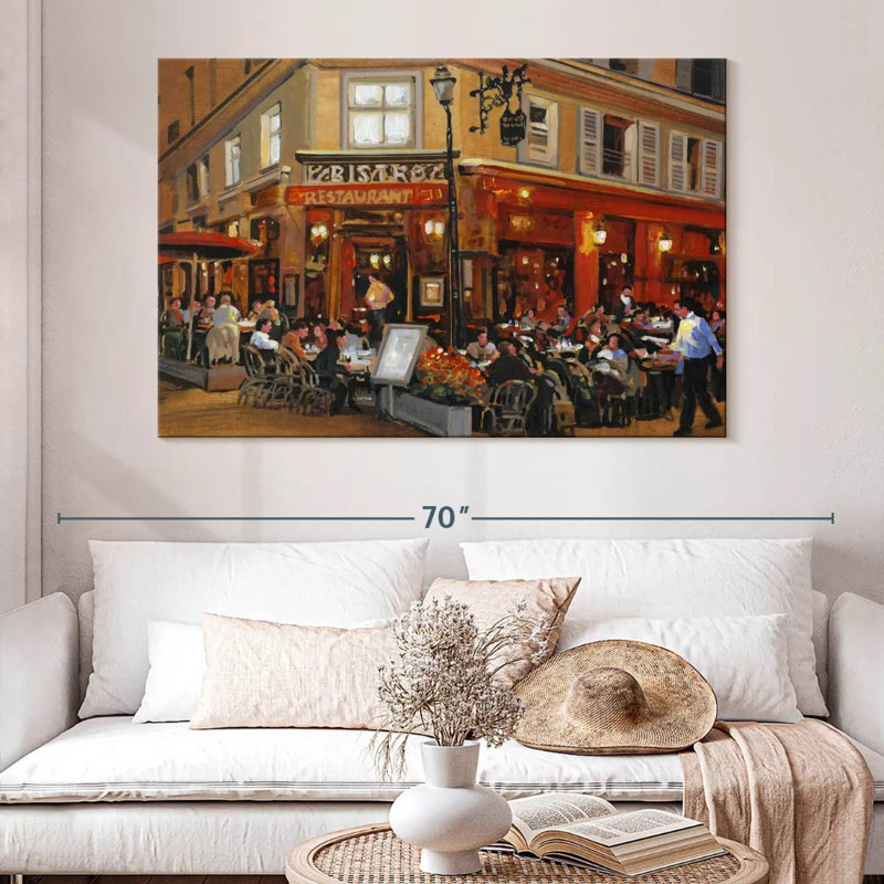 Yarlin Bistro I, 34" H x 51" W