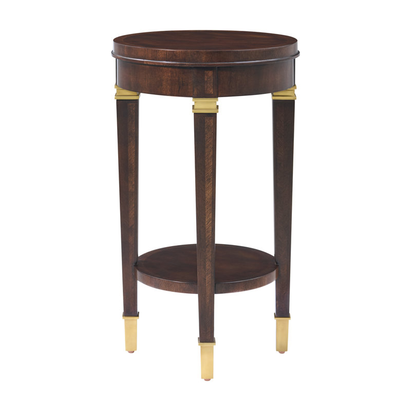 Walker Drink Table, Brown