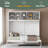 Murphy Bed Wall Bed With Top Cabinets-1089303233-1089303232