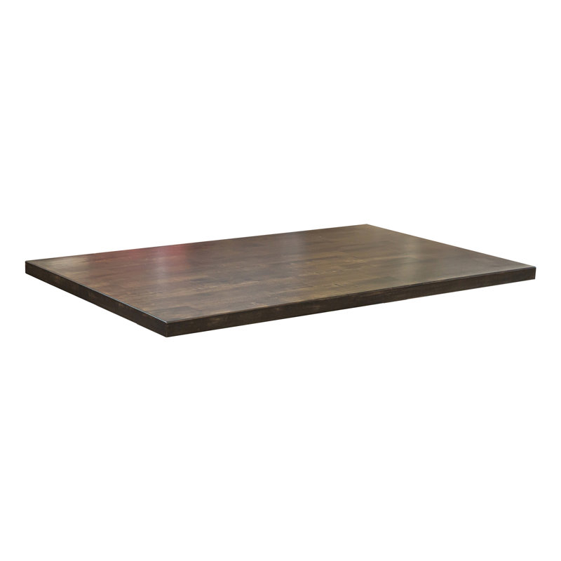 Plateau de table 30 po x 48 po Natalie, Brun