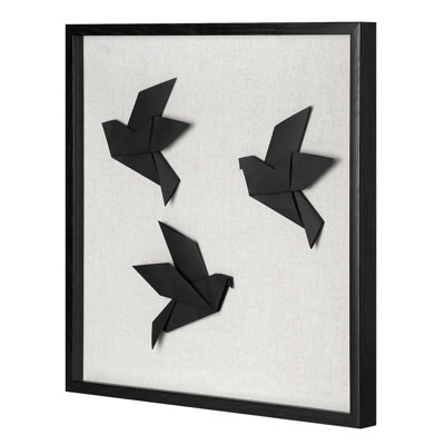 Flavia Handmade Birds Wall Decor on Paper