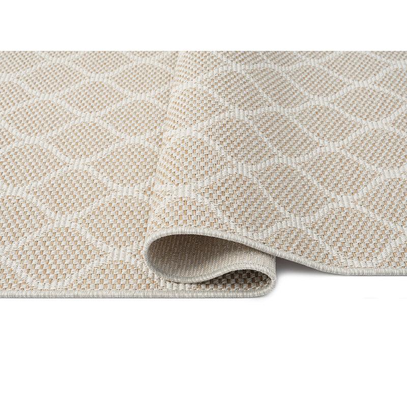 Geometric Indoor / Outdoor Rug, Rectangle 4' x 6'