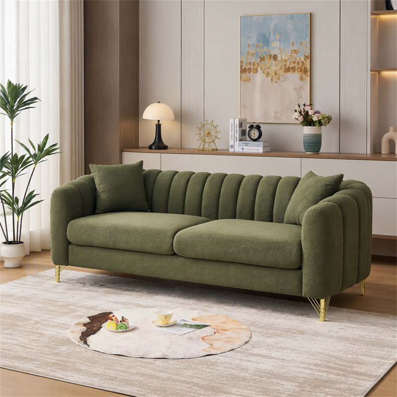 Upholstered 83 " Teddy Sofa