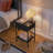Fabric Drawer Nightstand With Open Shelf, Small Bedside Table For Bedroom, Living Room Or Dorm-680064089