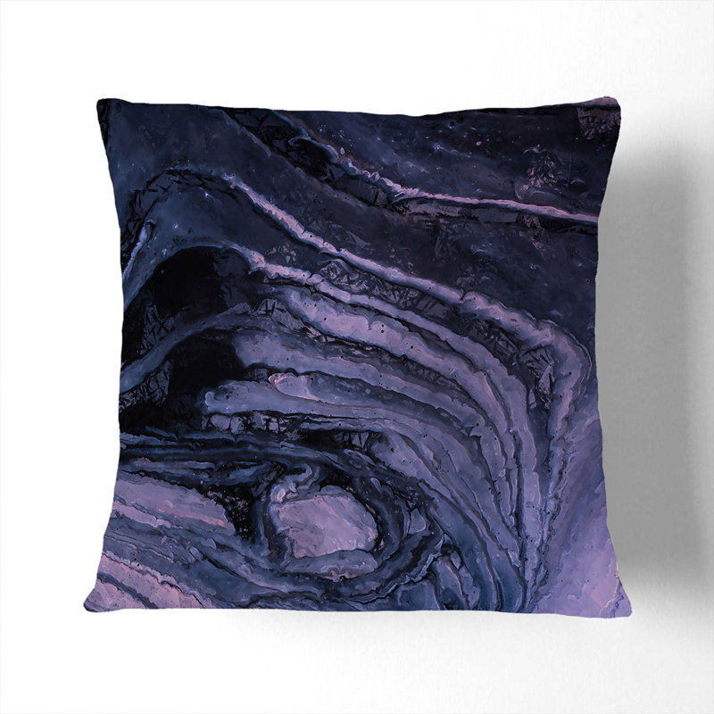 Luscious Vibes Cushion with Filling, 40cm H x 40cm W x 15cm D, Black