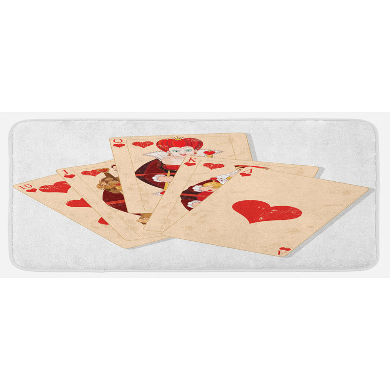 Tapis de cuisine alice in wonderland