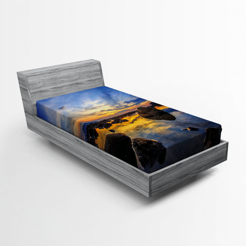 Microfiber Fitted Sheet, Twin Fitted Sheet