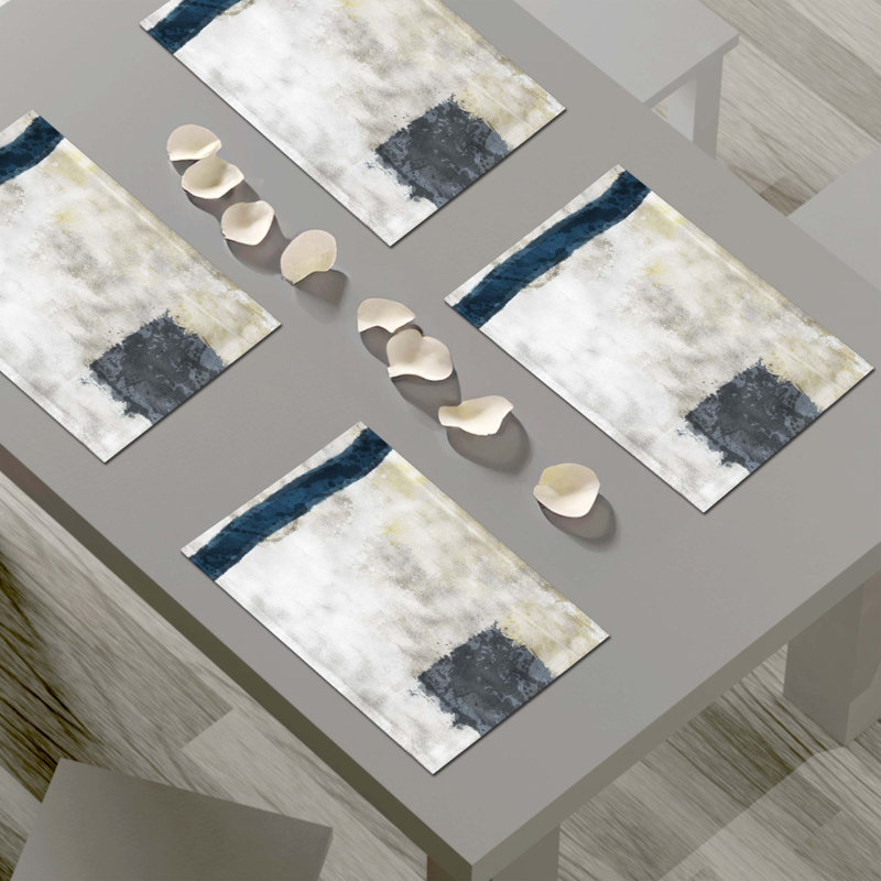 Napperon abstrait en polyester