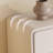 Beige Solid Wood Accent Cabinet