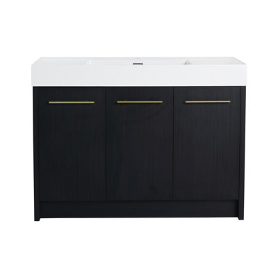 Base de meuble-lavabo simple 47,3 po seulement