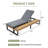 Outdoor Chaise Lounge With Side Table-1419184655