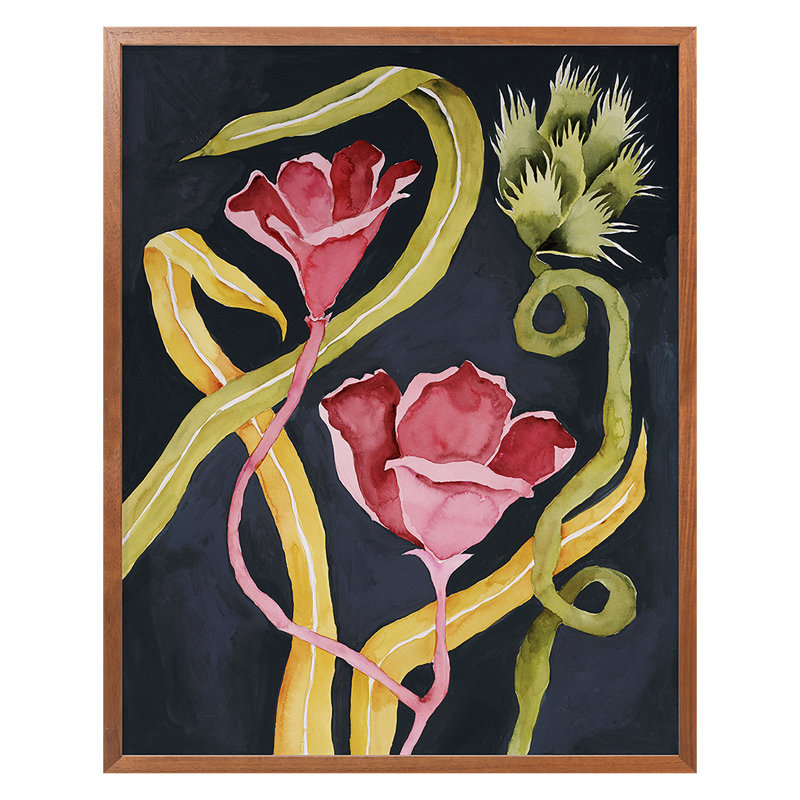 Wild Florals Print by Judith Bigham, 30" H x 24" W