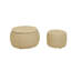 Table de bout, repose-pieds rond avec rangement-67777095-67777096
