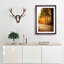 Sunlight Through the Forest - Picture Frame Painting Print-55614018-55614017