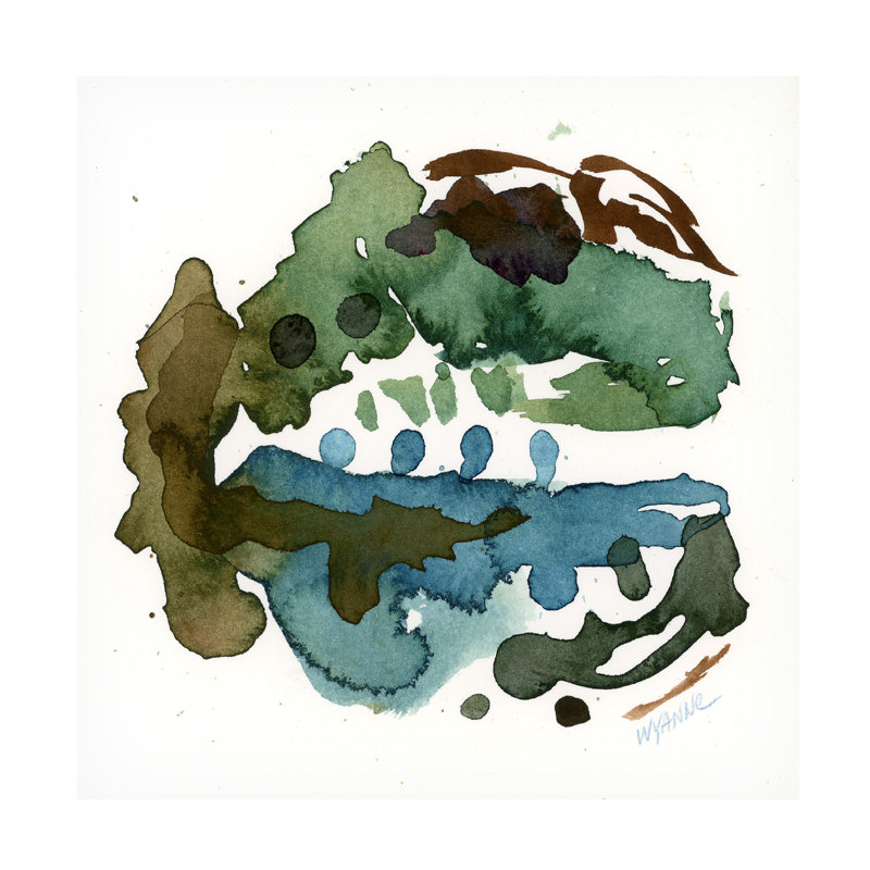 "Randonnée à la montagne", "Randonnée bolognaise", H 35 po x l 35 po