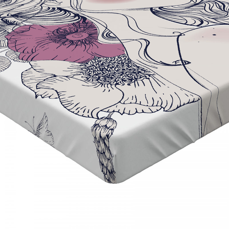 Microfiber Fitted Sheet, Full/Double Fitted Sheet