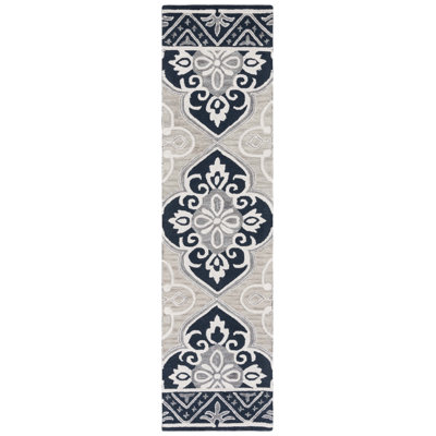 Empris Hand Tufted Wool Geometric Rug