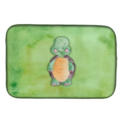 Tapis de séchage turtle aquarelle