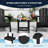 Adirondack Outdoor Side Table, All Weather Use Double Layer Patio Side Table, HIPS Rectangular End Table-114792280