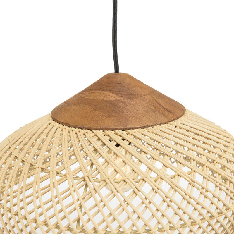 Amania 1 - Light Pendant, 20cm H x 40cm W, Natural