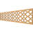 46 3/4"W x 10"H x 1/4"T Somerset Fretwork Moulding, Birch-95198987-95198978