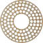 Médaillon de plafond en bois Fink-63412009-63411996