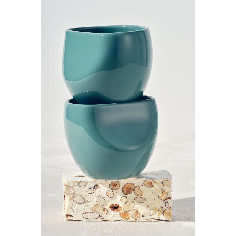 Tasse moyenne - paquet de 2, Sarcelle