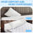 Bed Wedge Pillow – Hypoallergenic Fabric, Headboard Gap Filler (0-8"), Mattress Wedge For Ultimate Comfort-807234675-807234676