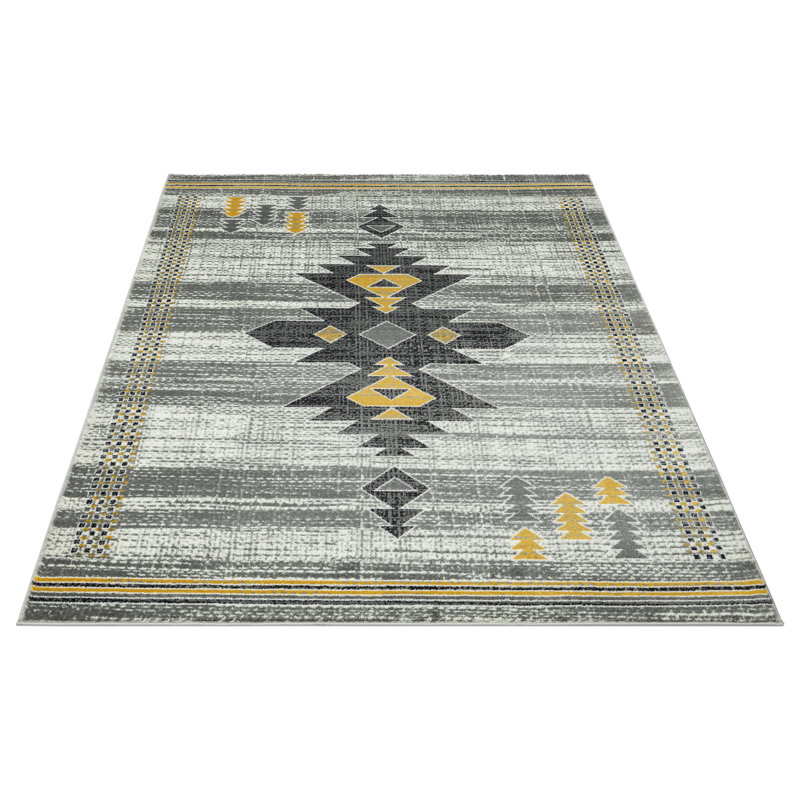 Galey Southwestern Indoor Rug, Rectangle 6' x 9'