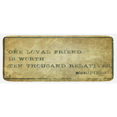 Best Friend Kitchen Mat
