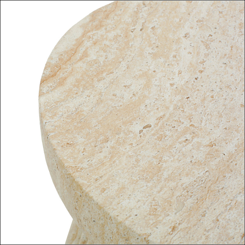 Table d'appoint Minimalist, Beige