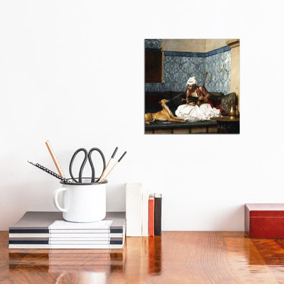 Just A Bit Of Fun by Jean Leon Gerome - Wrapped Canvas Painting